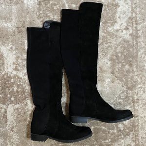 Unisa Suede OTK Boots Size 8